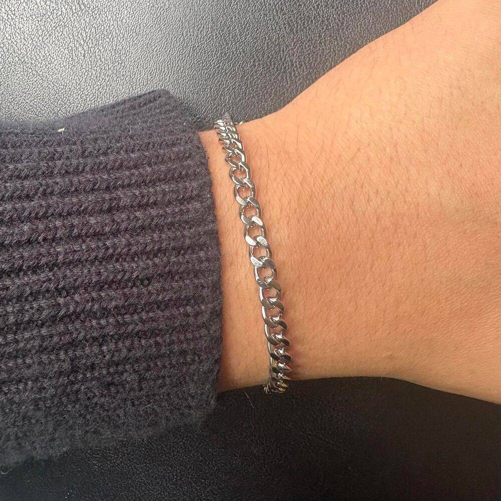Unbranded Men's Silver and Grey Jewellery